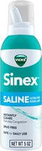 Vicks Sinex Saline Nasal Spray, Drug Free Ultra Fine Mist, Clear Everyday Sinus  - £20.09 GBP