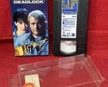 Ex-Blockbuster Rental VHS Deadlock Movie - $8.86