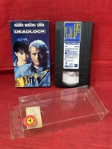 Ex-Blockbuster Rental VHS Deadlock Movie - £6.96 GBP