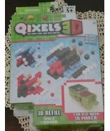 QIXELS 3D Refill ~ Space Command ~ 300 3D Cubes~ Build A Pixel World - $35.00