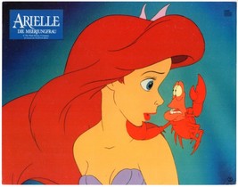 *Walt Disney&#39;s THE LITTLE MERMAID (1989) Ariel &amp; Sebastian Vintage Original #7 - £35.31 GBP