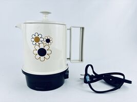 Vintage Regal Poly Perk Coffee Pot Electric Percolator 1970's  2-4  Cup ... - $15.88