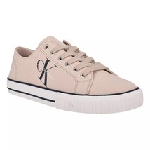 Calvin Klein Men Fate Low Top Sneakers Size US 10M Light Natural Canvas ... - £20.90 GBP