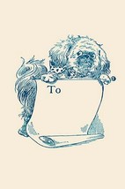 Vintage Dog Book Plate by Eugene Field - Art Print - £17.32 GBP+