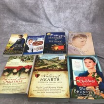 Lot Of 7 Romance PB Books- Some Amish- (2) 9 in 1 Novels- Lewis, Brunstetter ... - £11.71 GBP