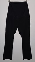 Isabel Maternity Bootcut Black Trouser Pants Over Belly Crossover Back 16 NWOT - £13.97 GBP