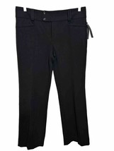 New Banana Republic Womens 14 Sloan Flare Pants Bi-Stretch Tall Black - $23.00