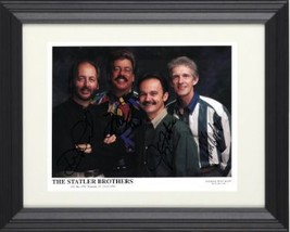 Statler Brothers Country Grammy Group Signed 8x10 Photo (4 sigs) Framing- Harold - £144.93 GBP