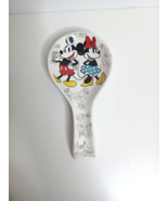 Disney Mickey and Minnie Mouse Flirt 8.5&quot; Large Cooking Spoon Rest Zrike... - £10.95 GBP