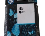 HP 45 Black Ink Cartridge 51645A Deskjet 710 720 722 Designjet 700 - $23.33