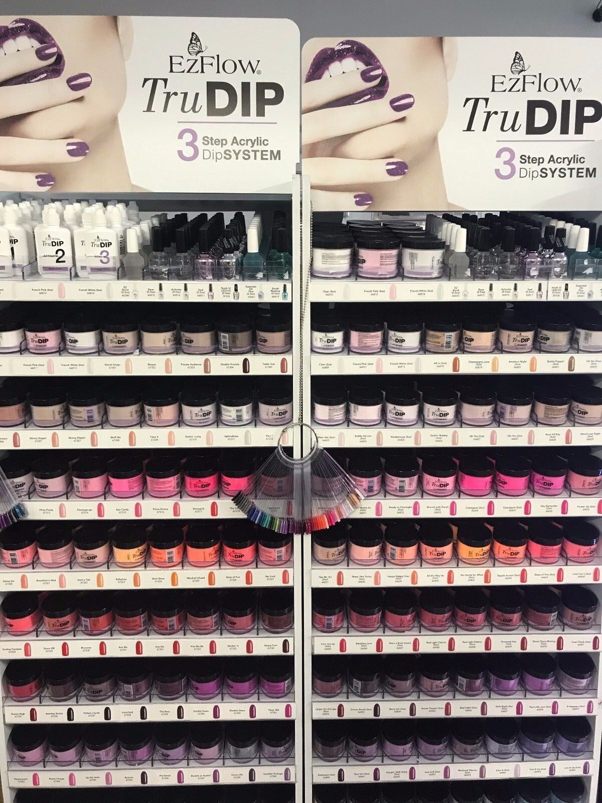 Ezflow Trudip Colored Acrylic Dip Powder 2oz 2nd Launch Shades 3 Step Sy... - $5.80+