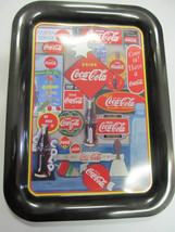 Coca Cola Metal  TV Tray  -Collage of Signs- New - Replica - $13.37
