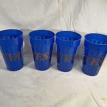 University of Virginia UVA Blue YES - 4 Vintage McDonalds stadium cups 16oz - £15.82 GBP