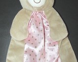 Carters Just One You Baby Security Blanket Monkey Rattle brown tan pink ... - £15.85 GBP