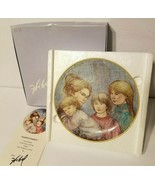 VTG Edna Hibel Mother The World I Love Collector Plate &quot;Leah&#39;s Family&quot; #... - £15.69 GBP