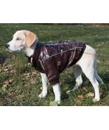 Wuff-Rider Fashion Suede Stitched Fashion Designer Pet Dog Coat Jacket C... - £22.01 GBP