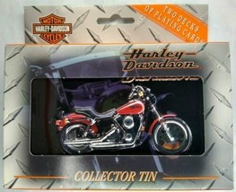 Harley Davidson Collectable Tin &amp; Playing Cards - Beautiful! 1999 - NICE... - $10.87