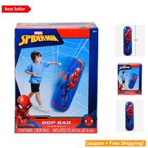 Durable Spiderman 34.5" Inflatable Punching Bag for Kids’ Active Play - $42.52
