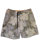 Quicksilver Shorts Men&#39;s Size 40 Floral Beach Logo Drawstring Hawaiian G... - €16,03 EUR