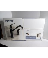 Moen Wetherly 87999BRB Kitchen Faucet Single Hole One Handle High Arc Br... - £80.48 GBP