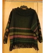 Vintage 1960/70's D.F.U.Storms Same Jakke Wool Hippie Pullover 100% Virgin Wool  - £12.74 GBP