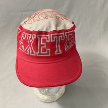 Vintage Crowd Caps Phillip Exeter Painters Hat Red Gray Made USA Medium ... - £20.37 GBP