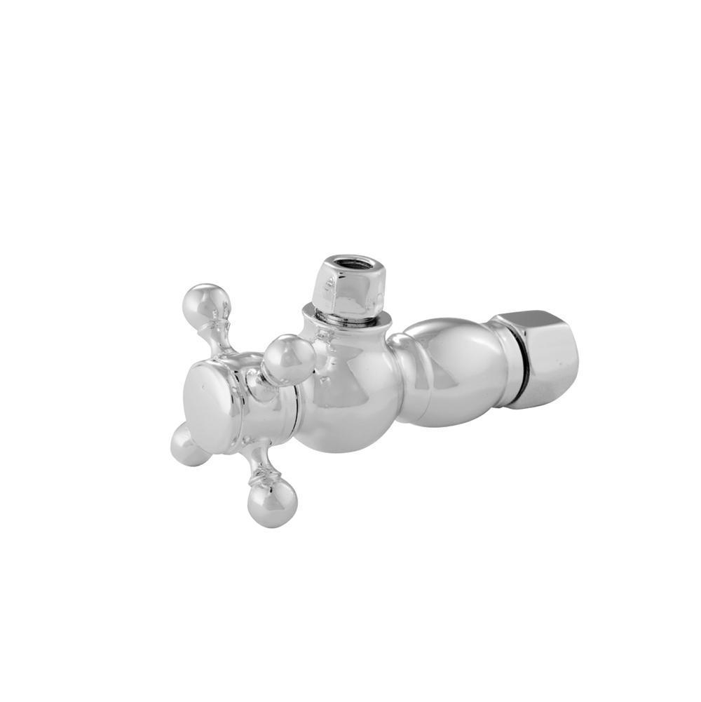 Brasstech 482X-2/24S Satin Gold Traditional Cross Handle Valve Supply Ki... - $148.50