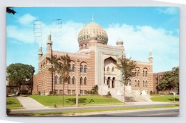 Tripoli Temple Shrine Mosque Milwaukee WI Wisconsin Chrome Postcard Q7 - £2.41 GBP