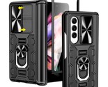 For Galaxy Z Fold 3 Case With Camera Cover, Hinge Protection Case With F... - $68.99