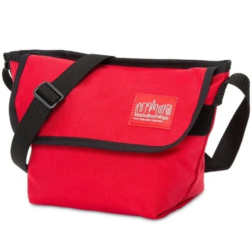 Manhattan Portage Nylon Messenger Bag - Red Item image 5