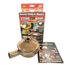 TeleBrands 7370 Stone Wave Microwave Cooker - Brown - $12.38