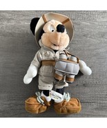 ANIMAL KINGDOM EXPLORER MICKEY MOUSE STUFFED PLUSH TOY CLEAN WITH TAGS - $17.28 CAD