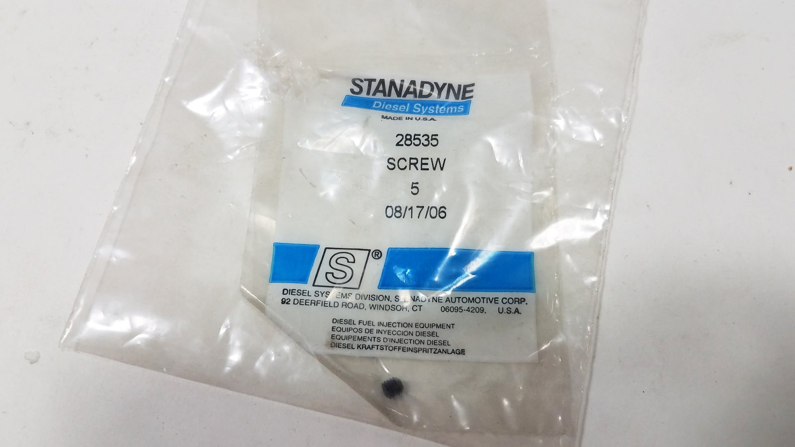 28535 New Stanadyne Screw Set - $3.23