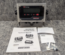 Rice Lake Weighing Systems 380 Synergy LCD Batt Powered Weight Indicator... - $329.99