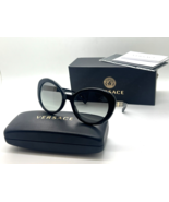 New authentic VERSACE MOD 4318-A GB1/11 Black Round Sunglasses 55-20-140... - £92.67 GBP