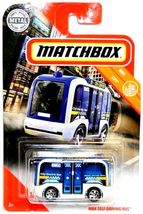 Matchbox - MBX Self-Driving Bus: MBX City #3/100 (2020) *Blue Edition* - £2.74 GBP