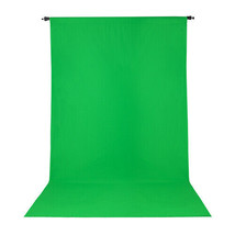 Promaster Wrinkle Resistant Muslin Backdrop 10&#39;X20&#39; Chromakey Green Scre... - £131.06 GBP
