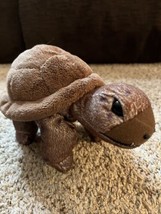 Cuddlekins Wild Republic Brown Tortoise 8” Plush Turtle Stuffed Animal Toy - £9.58 GBP