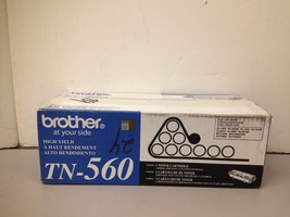 Genuine OEM SEALED Brother TN-560 Black High Yield Toner Cartridge - $38.69