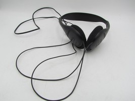Sony Walkman MDR-027 Black Headset Headphones VINTAGE Tested &amp; Working V... - $6.49