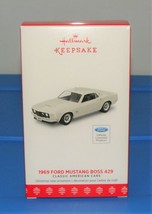 2017 Hallmark Ornament 1969 Ford Mustang Boss 429 Classic American Car Series 27 - $49.90