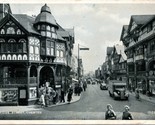 Vtg Postcard 1930s RPPC - Bridge Street - Chester, UK Salmon Series - $5.89