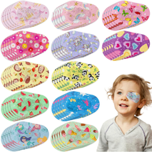 60 Pieces Kids Girls Eye Patches Toddler Adhesive Eye Patch Bulk Cotton Eye Patc - £16.91 GBP