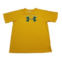 Under Armour “Protect This House” Shirt Youth Medium Gold Green logo Tee... - £14.18 GBP