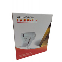 European Wall Mounted Quick Hair Dryer 1200W for Homes and Hotels Motels... - $43.56