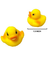 24 RUBBER DUCKS duckies toys swim pool float play duck floating bathtub ... - £9.77 GBP