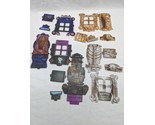 Lot Of (4) Folded Halloween Board Game Car Pieces Mummy Bat Skeleton - £23.73 GBP