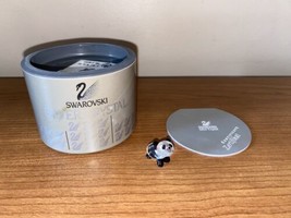 Swarovski Crystal Mini Baby Panda Figurine Box &amp; COA - £31.31 GBP