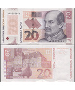 Croatia. Banknote 20 kuna. 2014. Unc. Paper. Cat# P.44a - $6.75