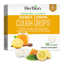 Herbion Naturals Cough Drops with Honey Lemon Flavor, Soothes Cough - Pack of 1 - £4.33 GBP